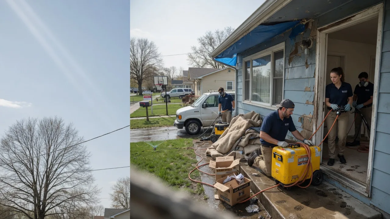 Basement Flood Cleanup in Orefield, PA near me
